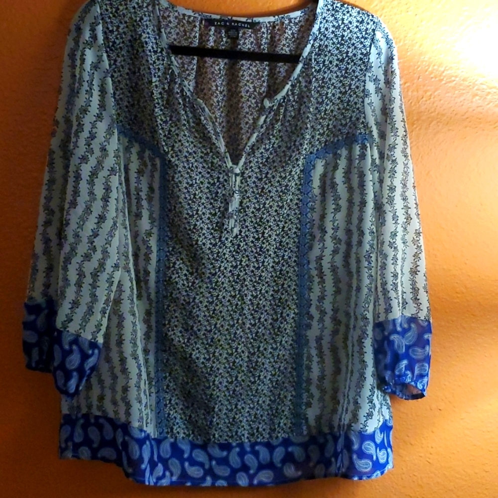 Blouse~sheer~flowy